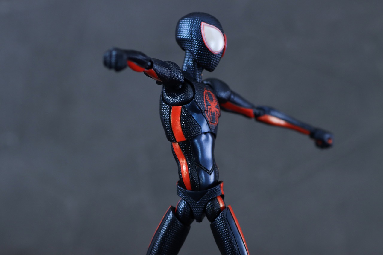 S.H.フィギュアーツ　スパイダーマン／マイルス・モラレス　1610ROOFTOP VER.　レビュー　可動範囲