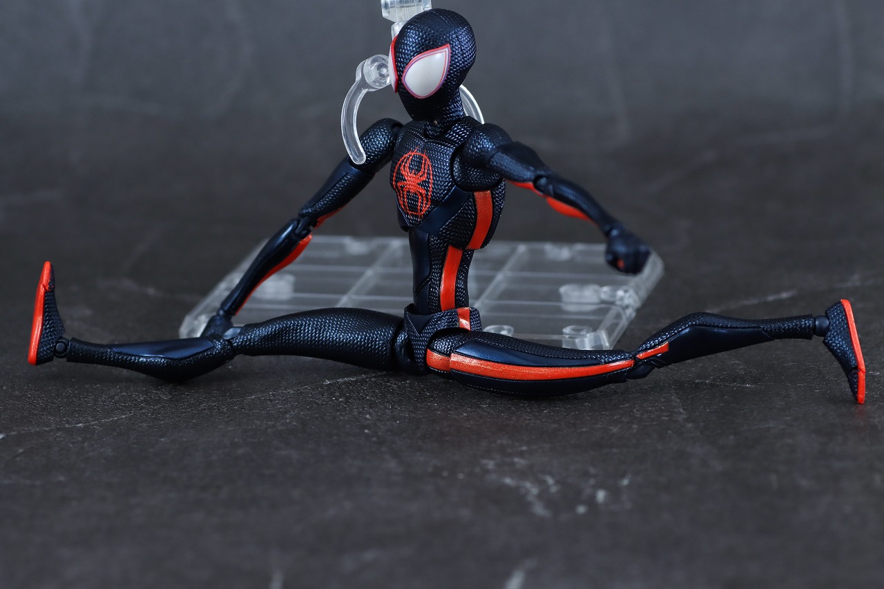 S.H.フィギュアーツ　スパイダーマン／マイルス・モラレス　1610ROOFTOP VER.　レビュー　可動範囲