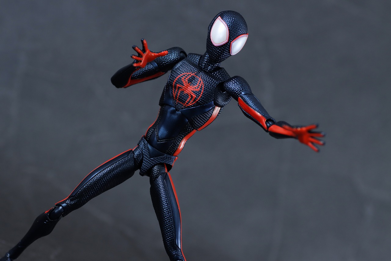 S.H.フィギュアーツ　スパイダーマン／マイルス・モラレス　1610ROOFTOP VER.　レビュー　アクション