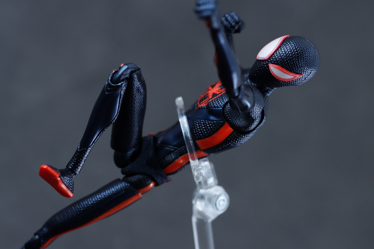 S.H.フィギュアーツ　スパイダーマン／マイルス・モラレス　1610ROOFTOP VER.　レビュー　アクション