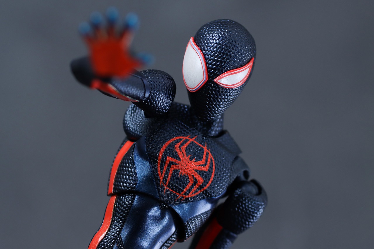 S.H.フィギュアーツ　スパイダーマン／マイルス・モラレス　1610ROOFTOP VER.　レビュー　アクション