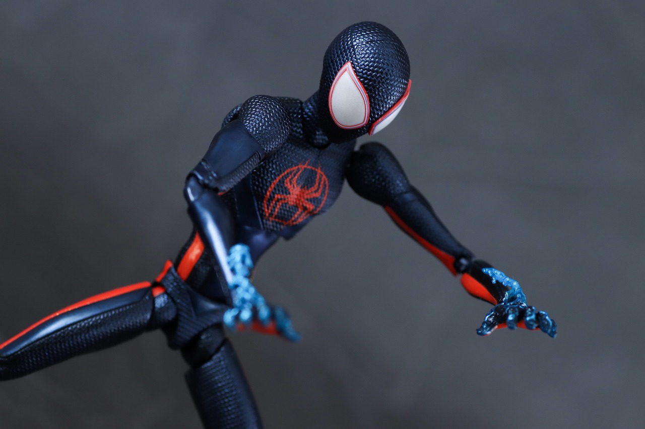 S.H.フィギュアーツ　スパイダーマン／マイルス・モラレス　1610ROOFTOP VER.　レビュー　アクション