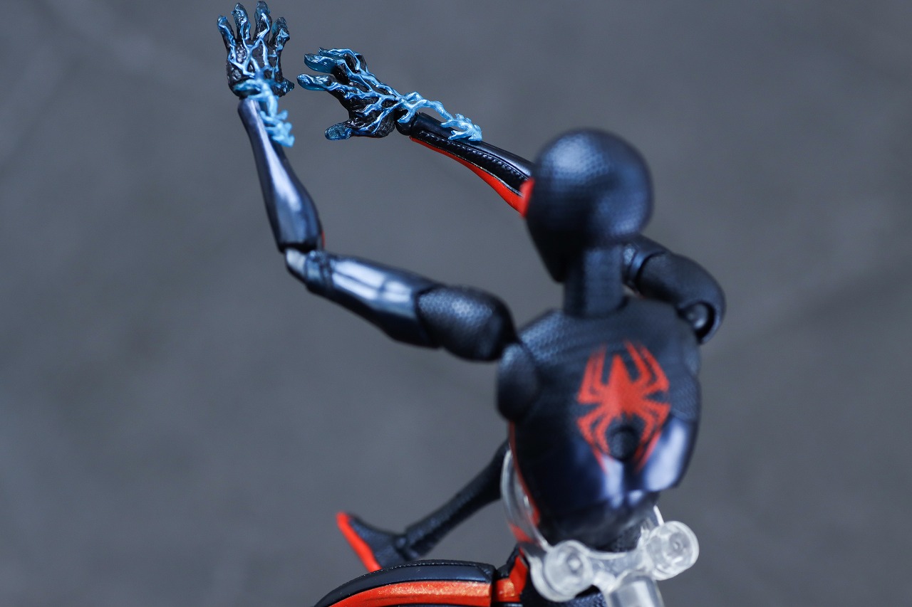 S.H.フィギュアーツ　スパイダーマン／マイルス・モラレス　1610ROOFTOP VER.　レビュー　アクション