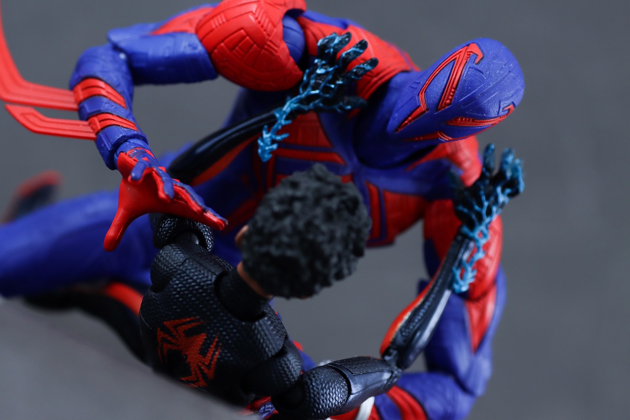 S.H.フィギュアーツ　スパイダーマン／マイルス・モラレス　1610ROOFTOP VER.　レビュー　アクション　スパイダーマン2099