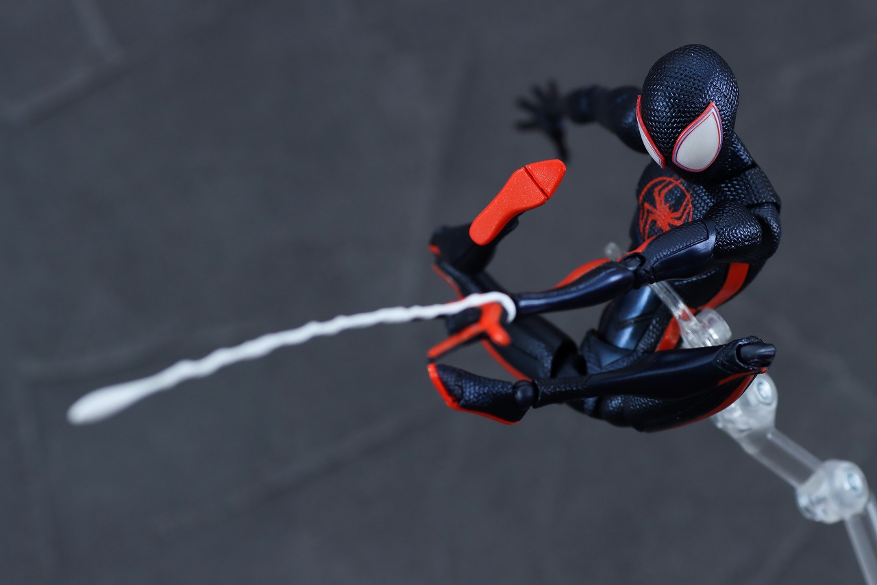 S.H.フィギュアーツ　スパイダーマン／マイルス・モラレス　1610ROOFTOP VER.　レビュー　アクション