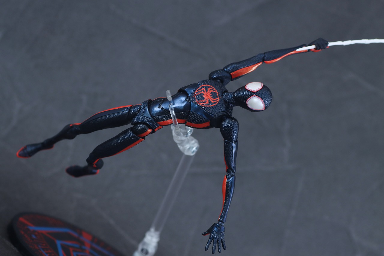 S.H.フィギュアーツ　スパイダーマン／マイルス・モラレス　1610ROOFTOP VER.　レビュー　アクション