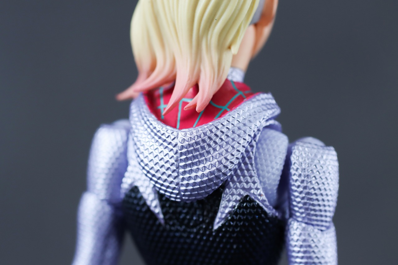 S.H.フィギュアーツ　スパイダーグウェン　1610 ROOFTOP VER.　レビュー　付属品　フード