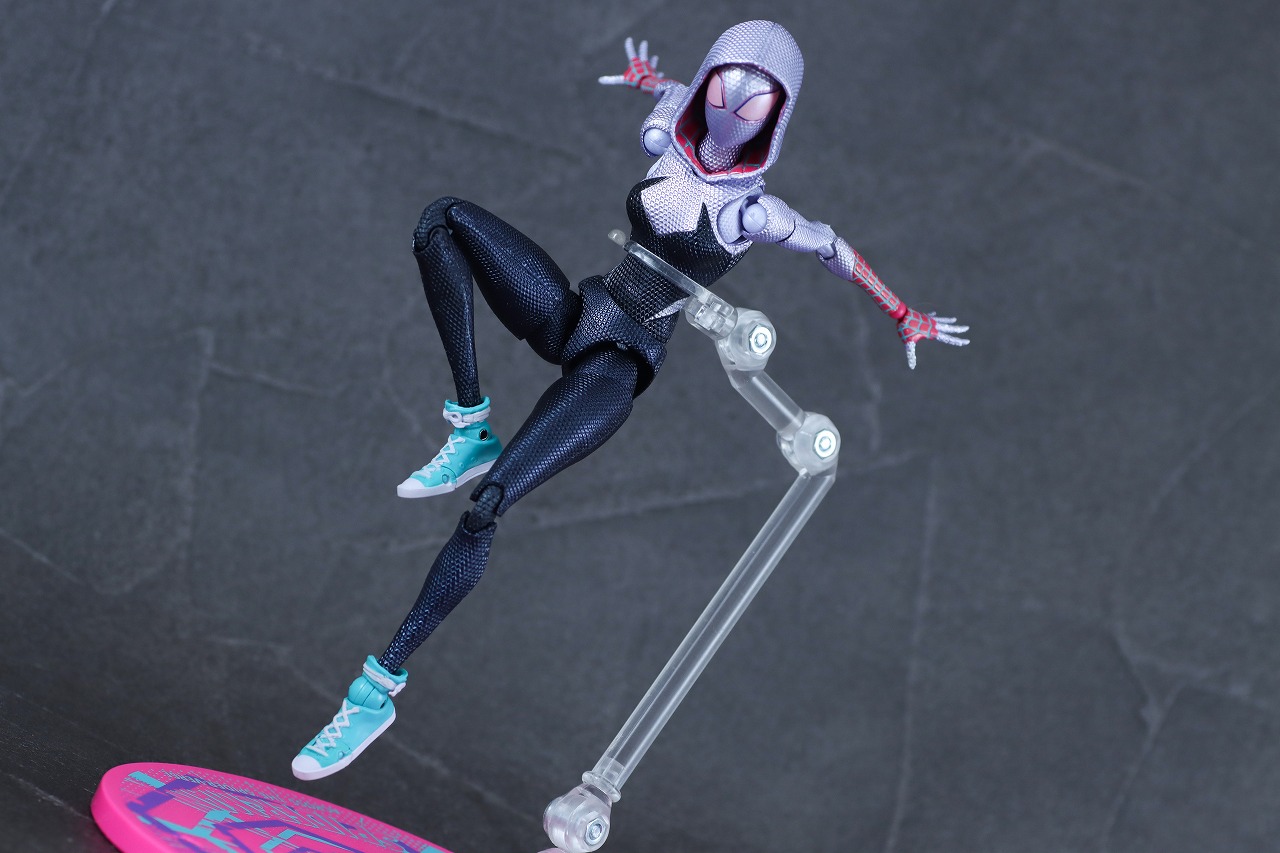 S.H.フィギュアーツ　スパイダーグウェン　1610 ROOFTOP VER.　レビュー　アクション