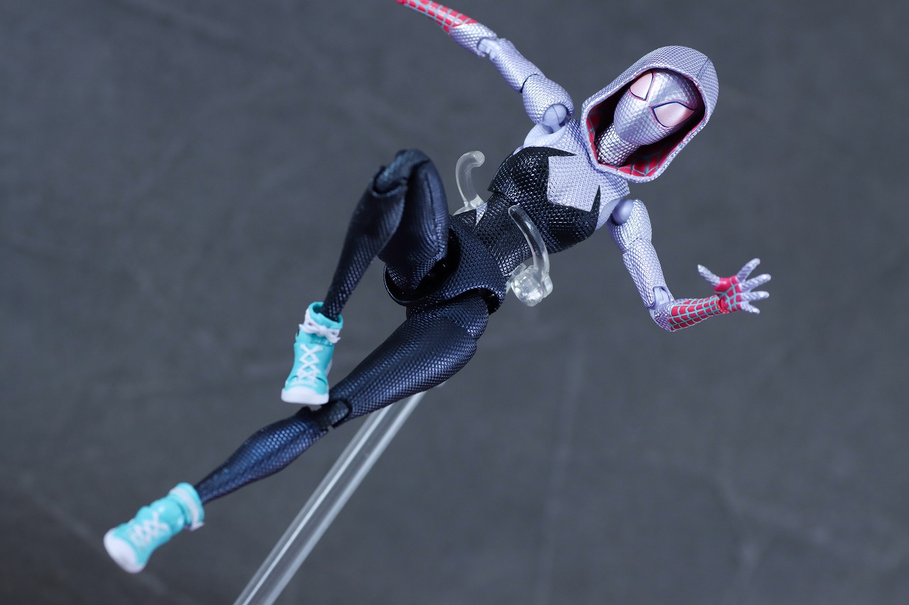 S.H.フィギュアーツ　スパイダーグウェン　1610 ROOFTOP VER.　レビュー　アクション