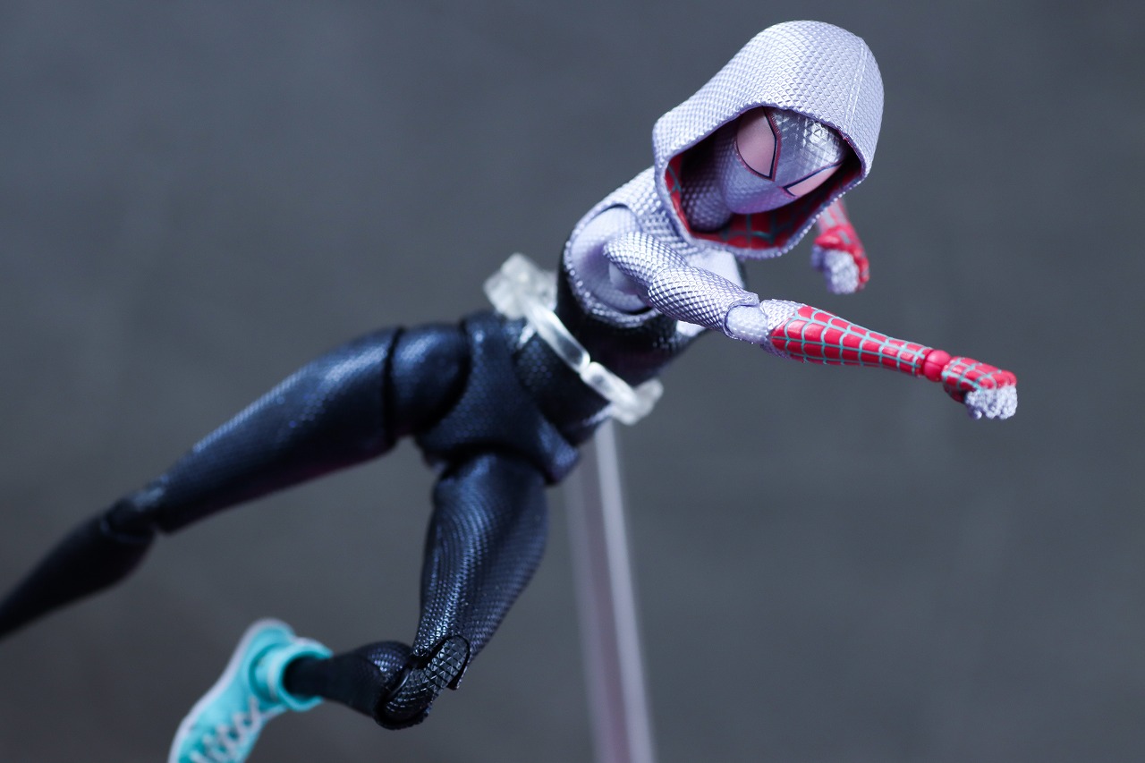 S.H.フィギュアーツ　スパイダーグウェン　1610 ROOFTOP VER.　レビュー　アクション