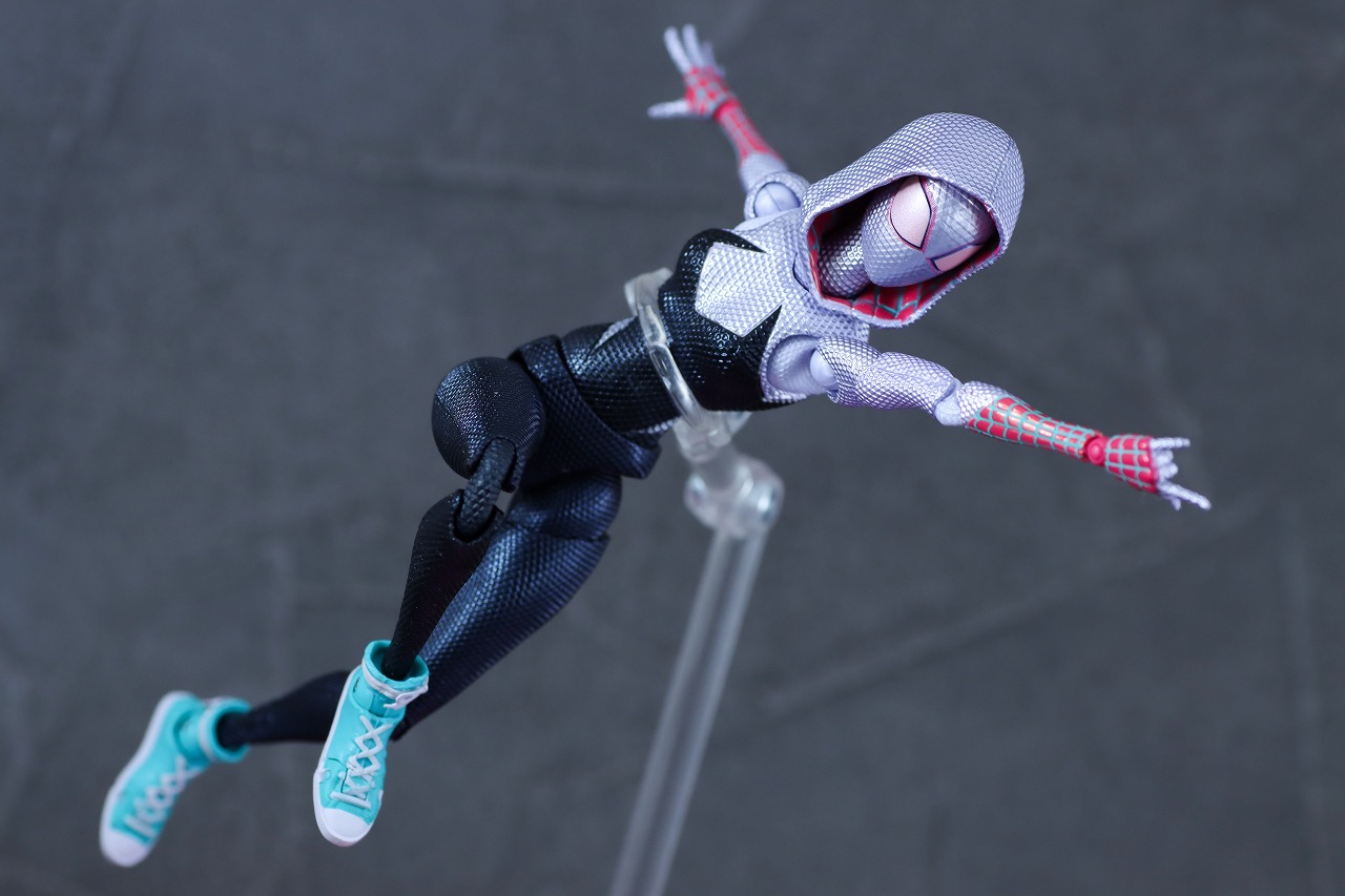 S.H.フィギュアーツ　スパイダーグウェン　1610 ROOFTOP VER.　レビュー　アクション