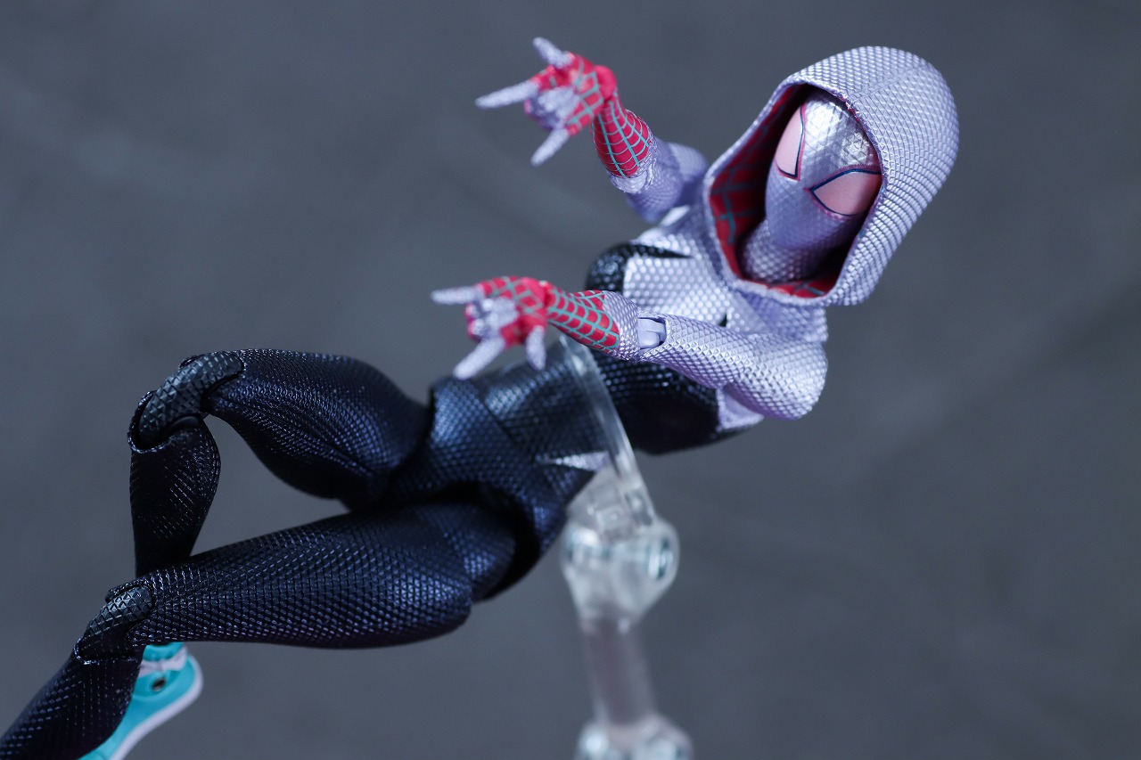 S.H.フィギュアーツ　スパイダーグウェン　1610 ROOFTOP VER.　レビュー　アクション