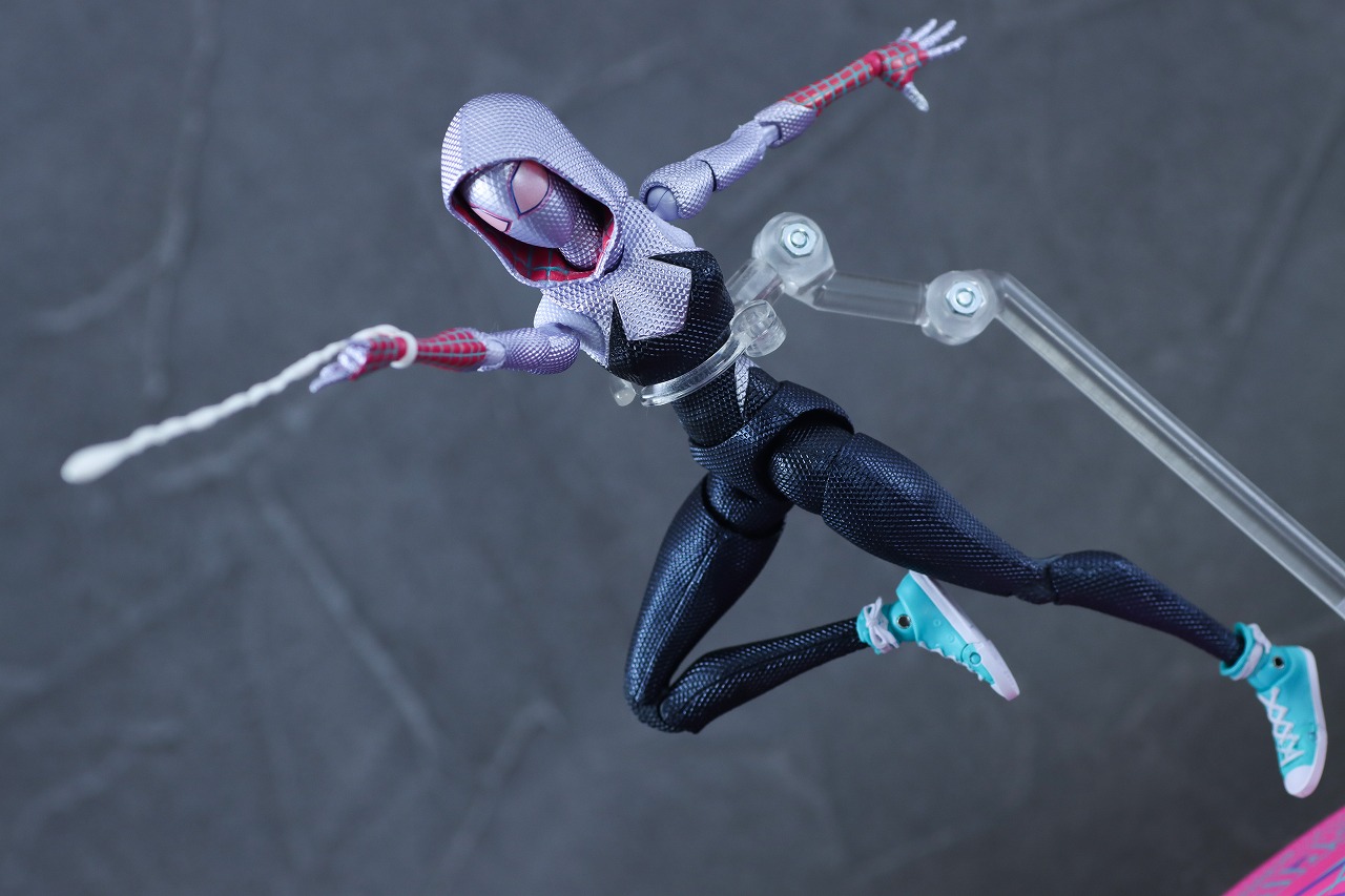 S.H.フィギュアーツ　スパイダーグウェン　1610 ROOFTOP VER.　レビュー　アクション