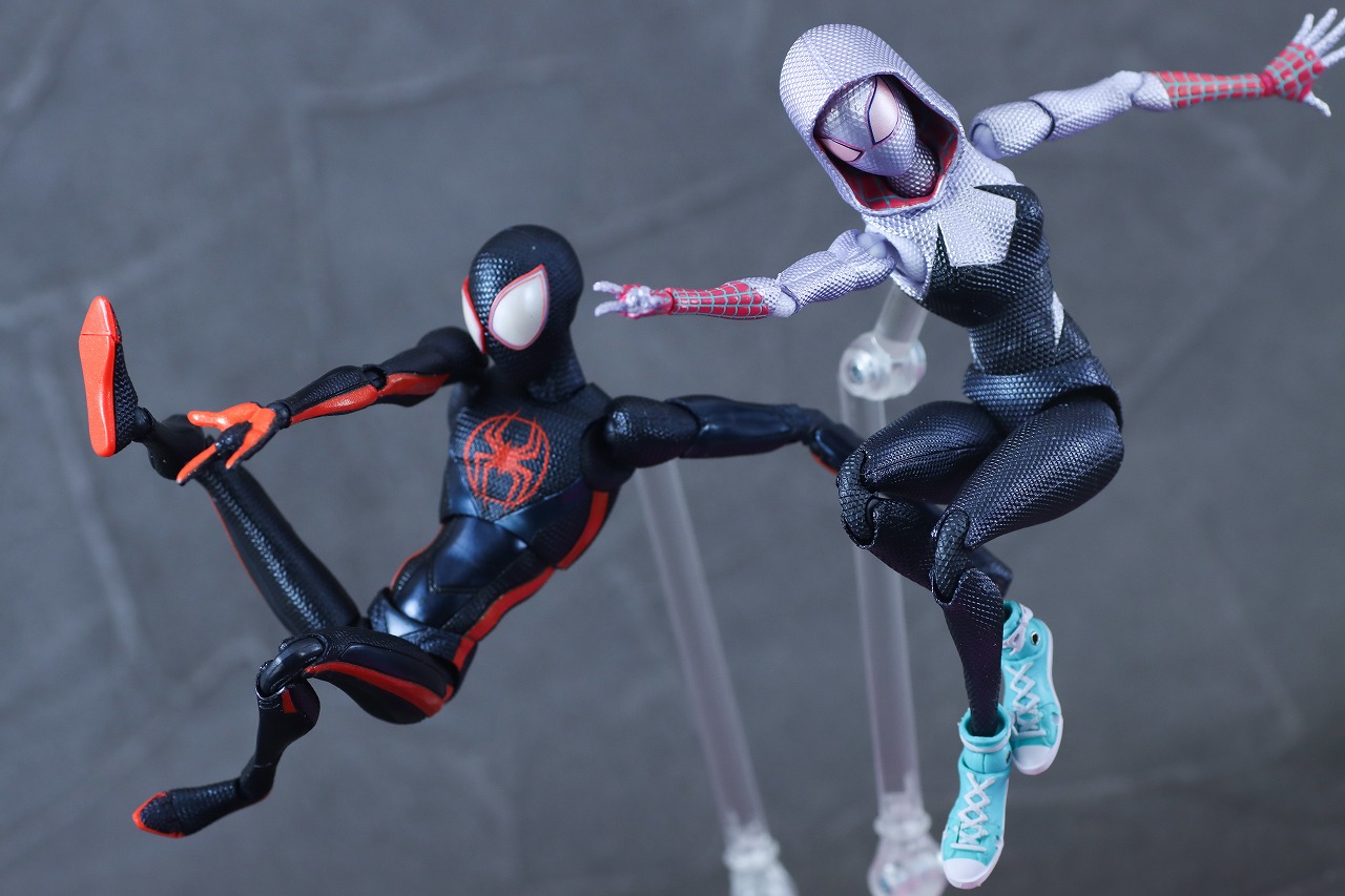 S.H.フィギュアーツ　スパイダーグウェン　1610 ROOFTOP VER.　レビュー　アクション