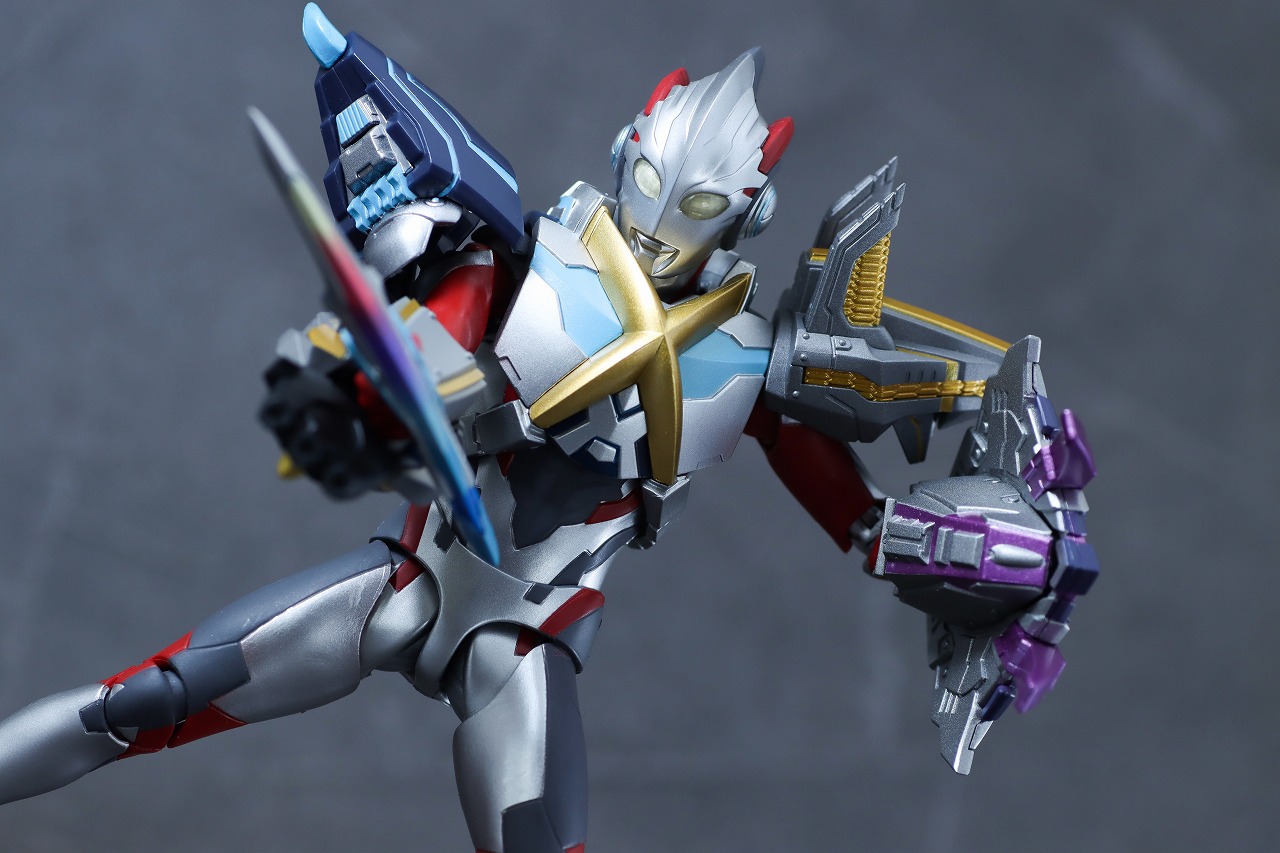 S.H.フィギュアーツ　ハイブリッドアーマー　ウルトラマンエックス　レビュー　アクション