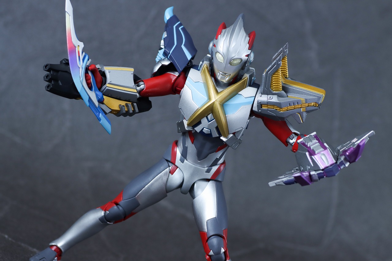 S.H.フィギュアーツ　ハイブリッドアーマー　ウルトラマンエックス　レビュー　アクション