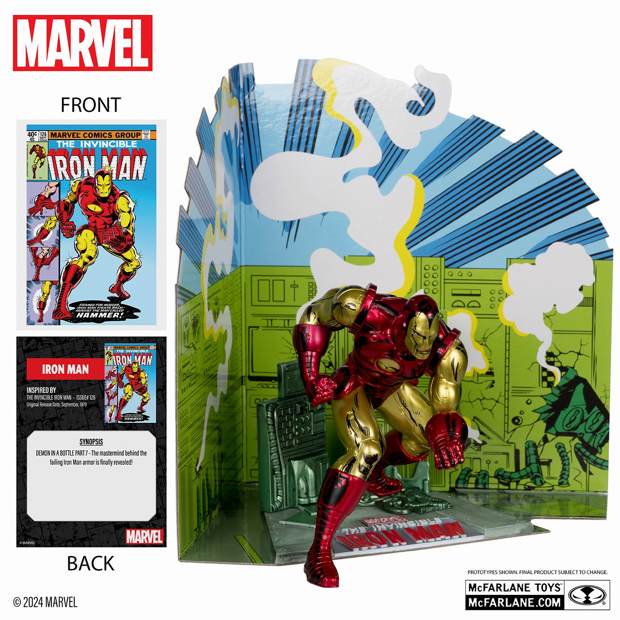 #003 アイアンマン（ジョン・ロミータ Jr.／The Invincible Iron Man Vol.1 #126）