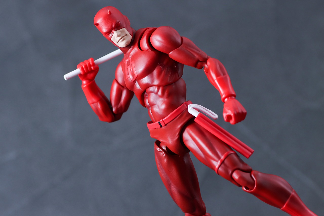 MAFEX　デアデビル　Comic Ver.　レビュー　アクション