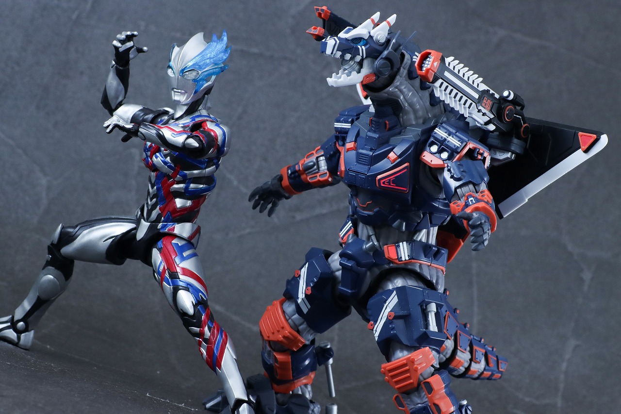 S.H.フィギュアーツ　アースガロン Mod2／Mod3／Mod4＆オプションパーツセット　レビュー　アクション　ウルトラマンブレーザー