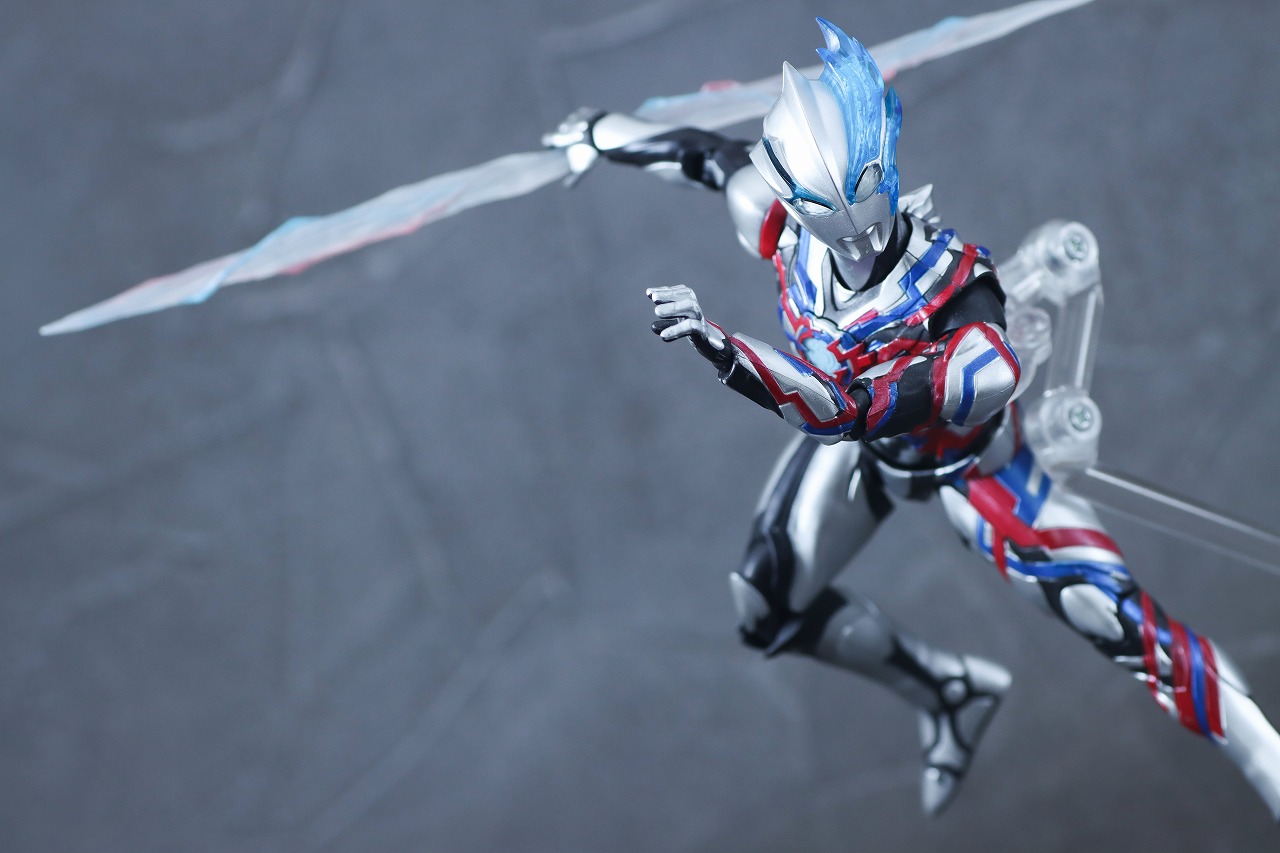 S.H.フィギュアーツ　アースガロン Mod2／Mod3／Mod4＆オプションパーツセット　レビュー　アクション　ウルトラマンブレーザー　スパイラルバレード