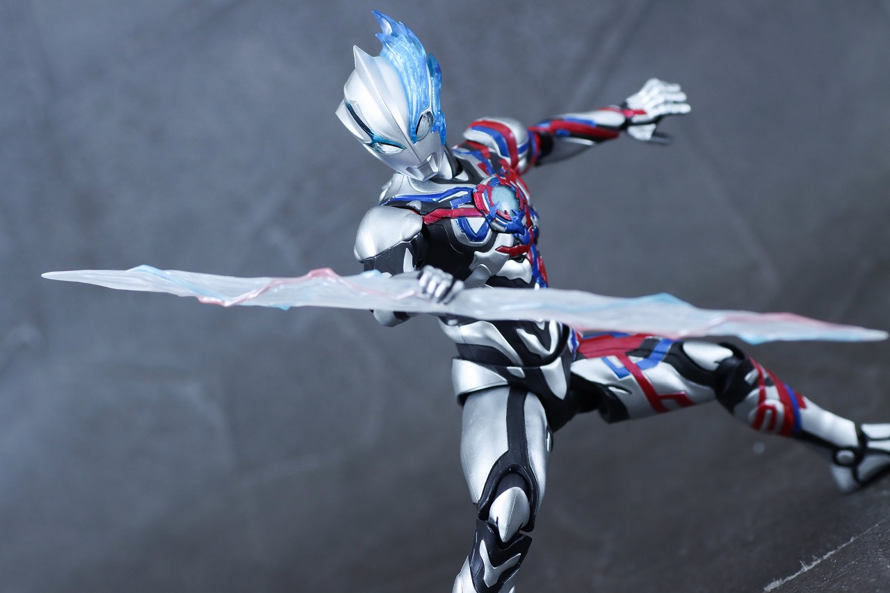 S.H.フィギュアーツ　アースガロン Mod2／Mod3／Mod4＆オプションパーツセット　レビュー　アクション　ウルトラマンブレーザー　スパイラルバレード