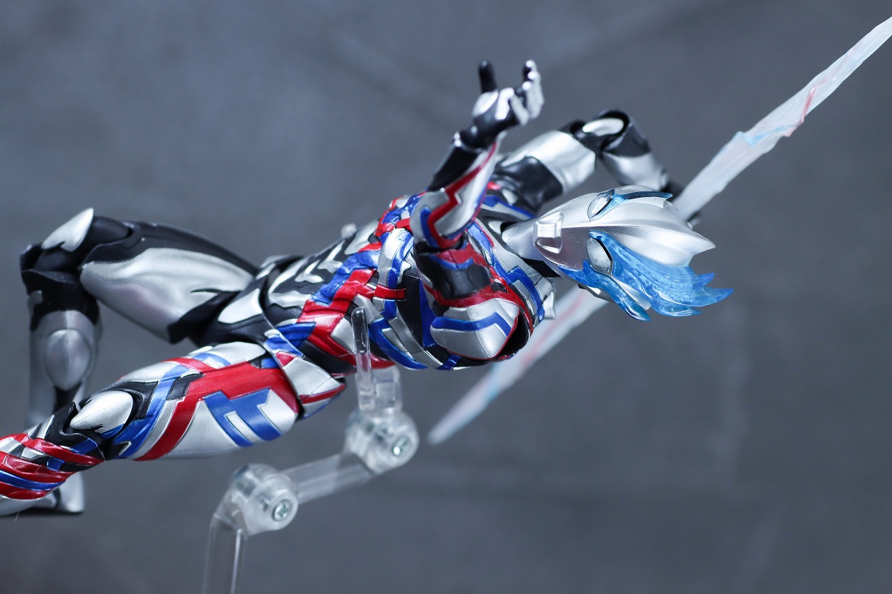 S.H.フィギュアーツ　アースガロン Mod2／Mod3／Mod4＆オプションパーツセット　レビュー　アクション　ウルトラマンブレーザー　スパイラルバレード