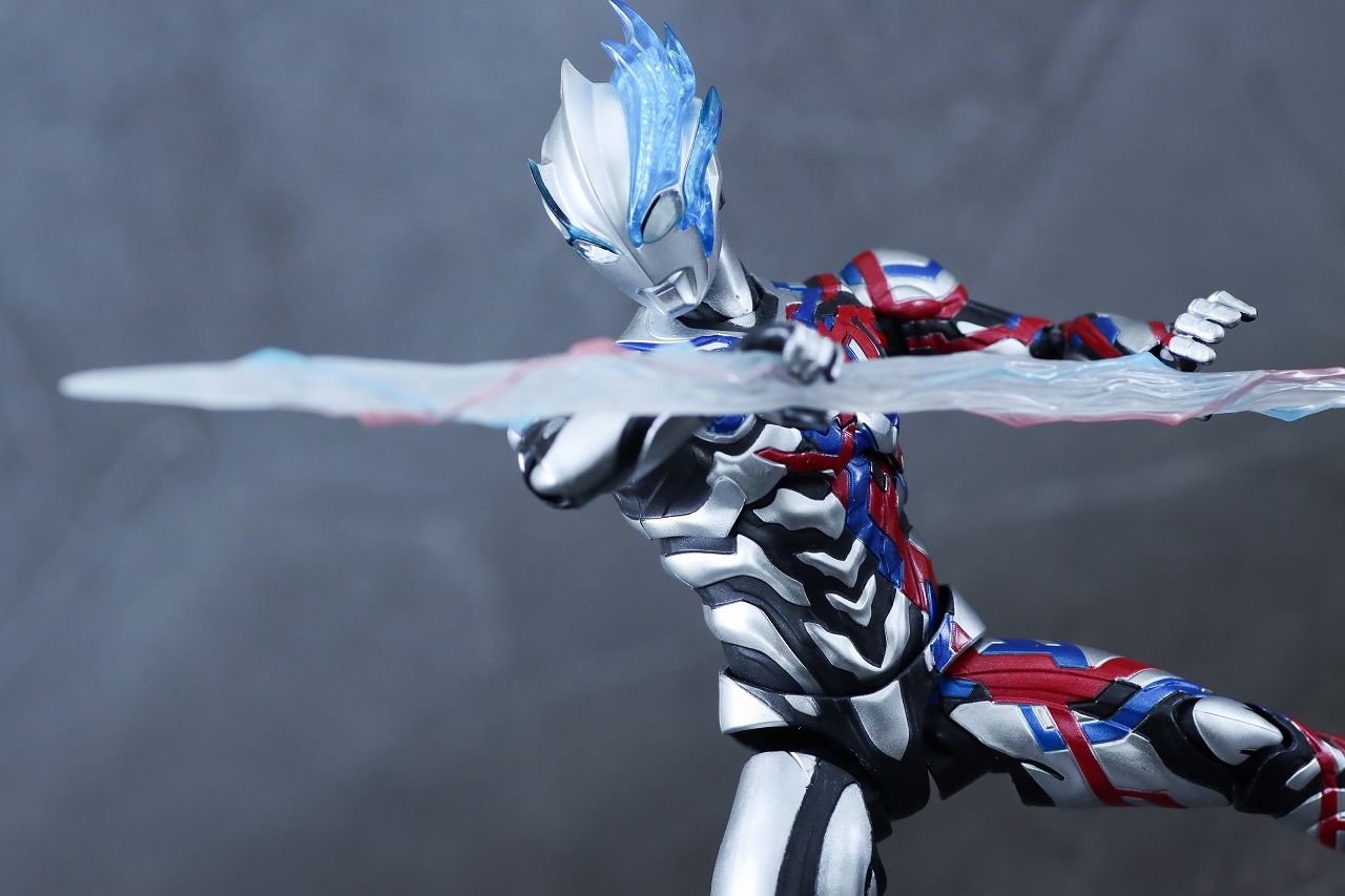 S.H.フィギュアーツ　アースガロン Mod2／Mod3／Mod4＆オプションパーツセット　レビュー　アクション　ウルトラマンブレーザー　スパイラルバレード