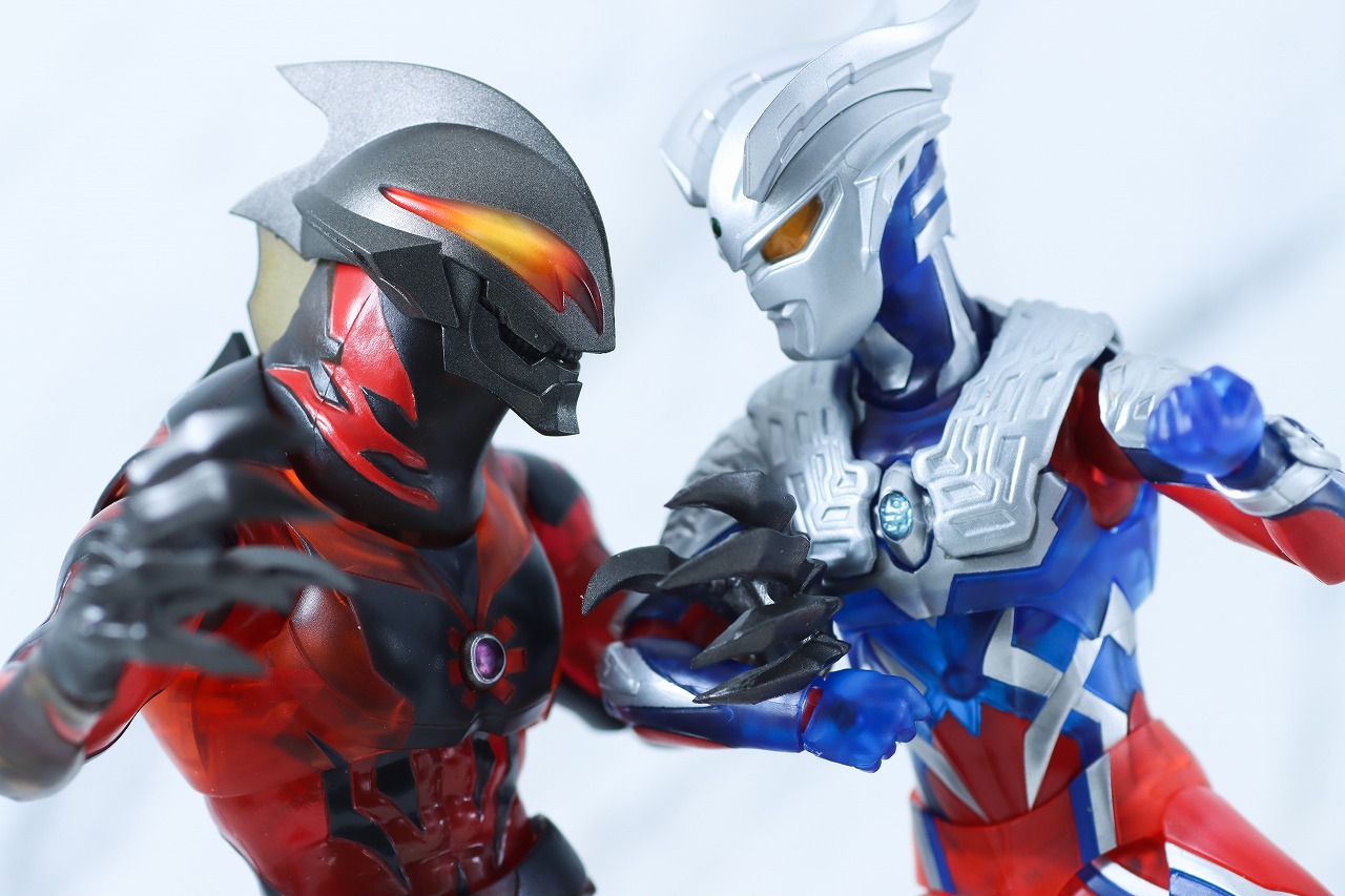 S.H.フィギュアーツ　ウルトラマンベリアル Clear Color Ver.　レビュー　アクション　ウルトラマンゼロ