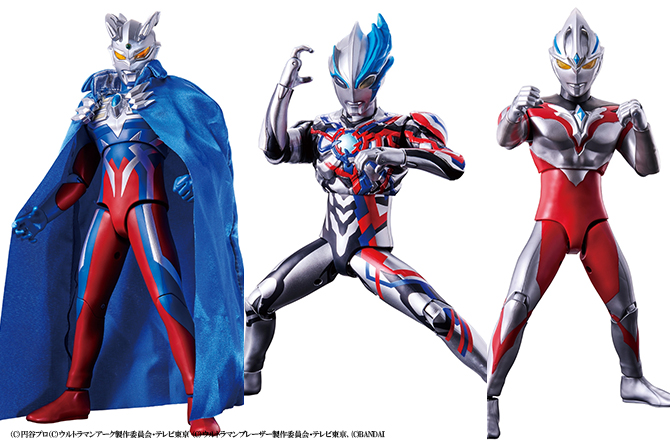 ギガンティックユニバース始動！全高約30cmのウルトラマンゼロ、ブレーザー、アークが24年11月に発売！