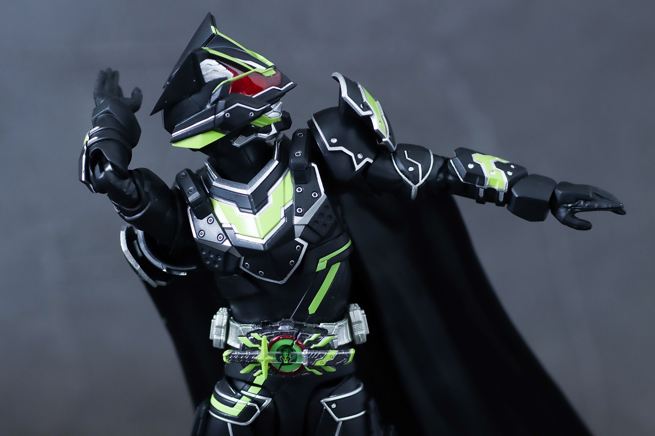 S.H.フィギュアーツ　仮面ライダータイクーン ブジンソード　レビュー　可動範囲