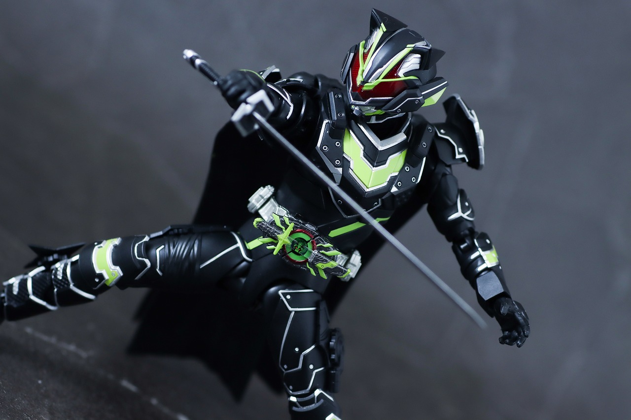 S.H.フィギュアーツ　仮面ライダータイクーン ブジンソード　レビュー　アクション