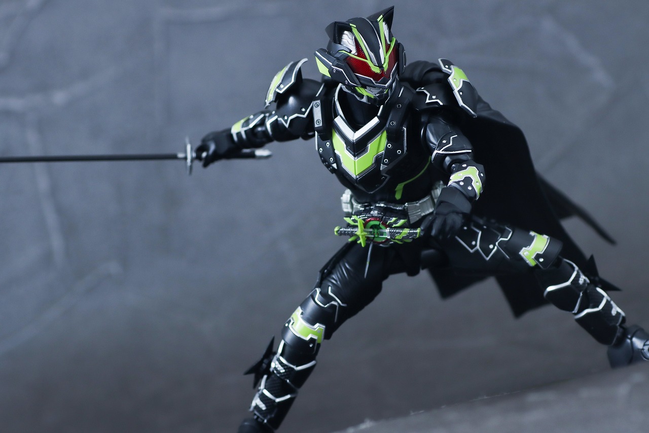 S.H.フィギュアーツ　仮面ライダータイクーン ブジンソード　レビュー　アクション