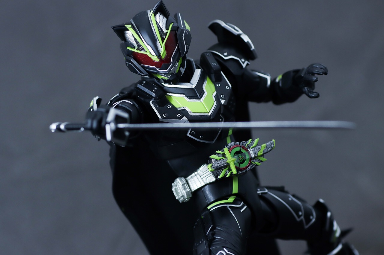 S.H.フィギュアーツ　仮面ライダータイクーン ブジンソード　レビュー　アクション