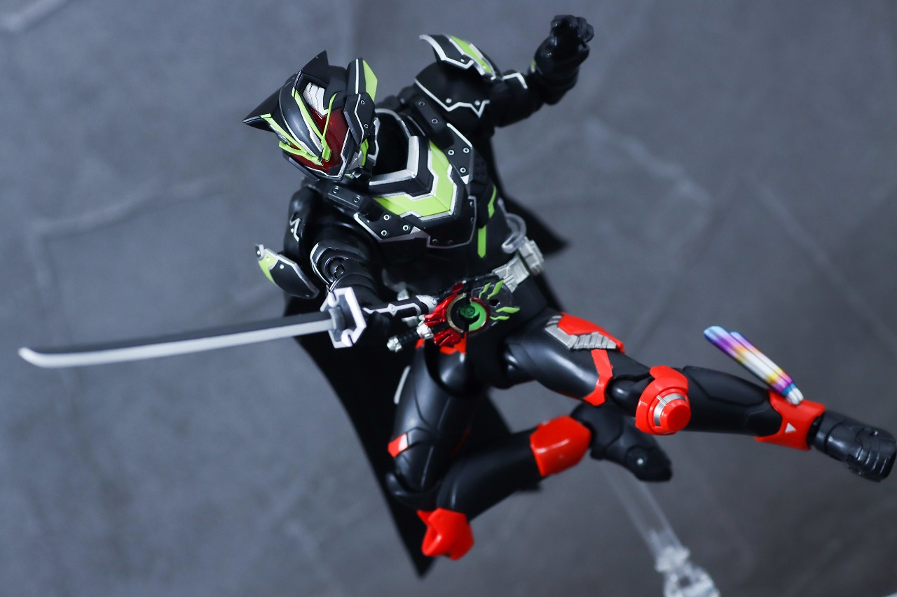 S.H.フィギュアーツ　仮面ライダータイクーン ブジンソード　レビュー　アクション