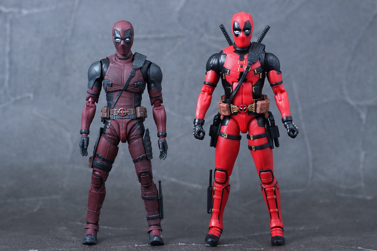 マーベルレジェンド　デッドプール（『デッドプール＆ウルヴァリン』）　レビュー　比較　S.H.フィギュアーツ　デッドプール2