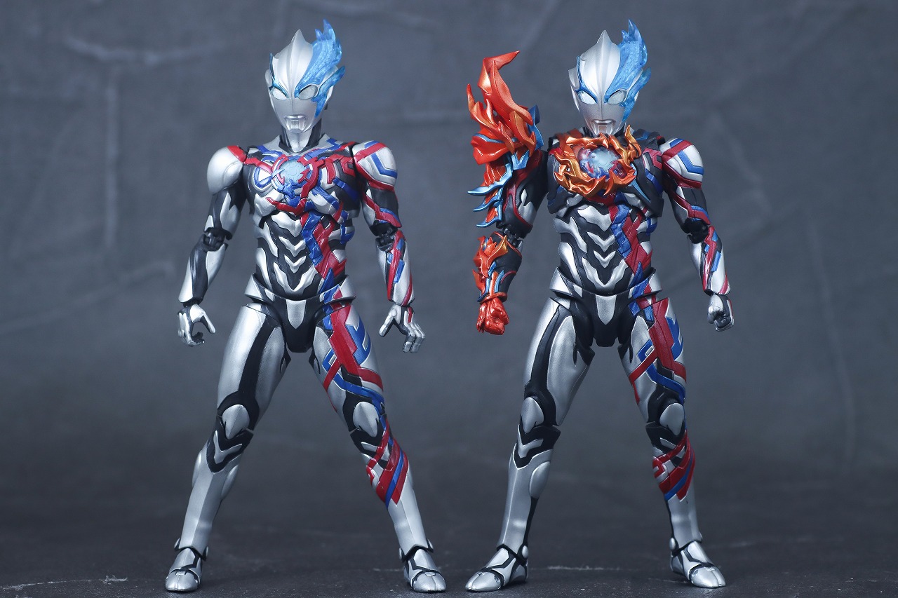 S.H.フィギュアーツ　ウルトラマンブレーザー ファードランアーマー　レビュー　本体　比較