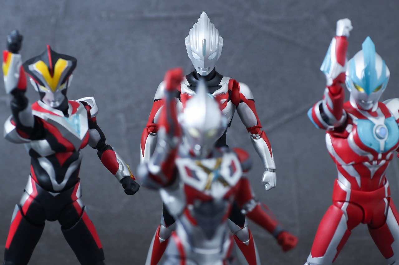 S.H.フィギュアーツ　ウルトラマンオーブ オーブトリニティ　レビュー　アクション　ウルトラマンギンガ　ウルトラマンビクトリー　ウルトラマンエックス