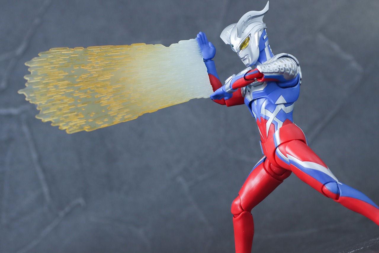 S.H.フィギュアーツ　ウルトラマンゼロ（ニュージェネ スターズVer.）　レビュー　アクション