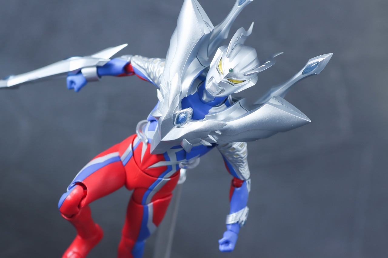 S.H.フィギュアーツ　ウルトラマンゼロ（ニュージェネ スターズVer.）　レビュー　アクション　ウルティメイトイージス