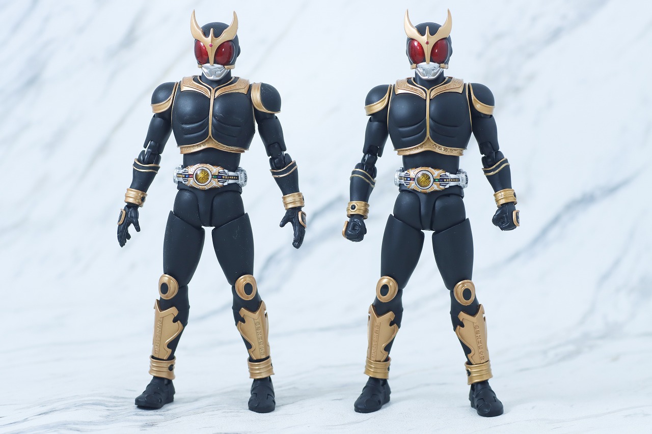 S.H.フィギュアーツ 真骨彫製法　仮面ライダークウガ アメイジングマイティフォーム 真骨彫10th Anniversary Ver.　レビュー　通常版　比較