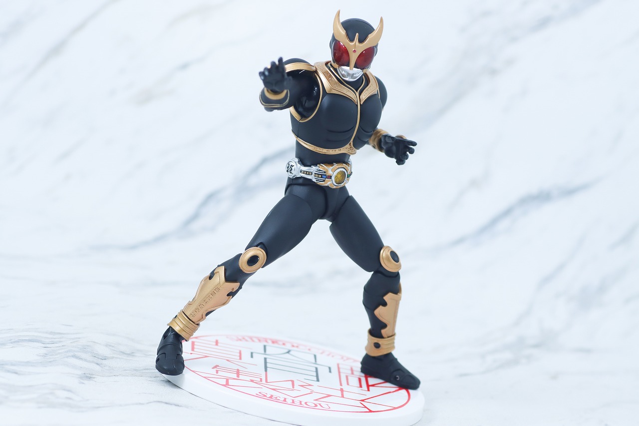 S.H.フィギュアーツ 真骨彫製法　仮面ライダークウガ アメイジングマイティフォーム 真骨彫10th Anniversary Ver.　レビュー　アクション