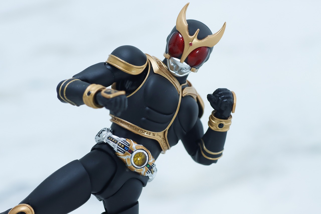 S.H.フィギュアーツ 真骨彫製法　仮面ライダークウガ アメイジングマイティフォーム 真骨彫10th Anniversary Ver.　レビュー　アクション