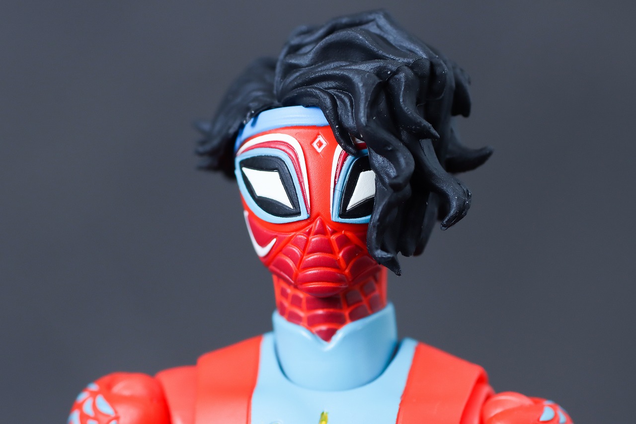 S.H.フィギュアーツ　スパイダーマン・インディア　レビュー　付属品　効果用目パーツ