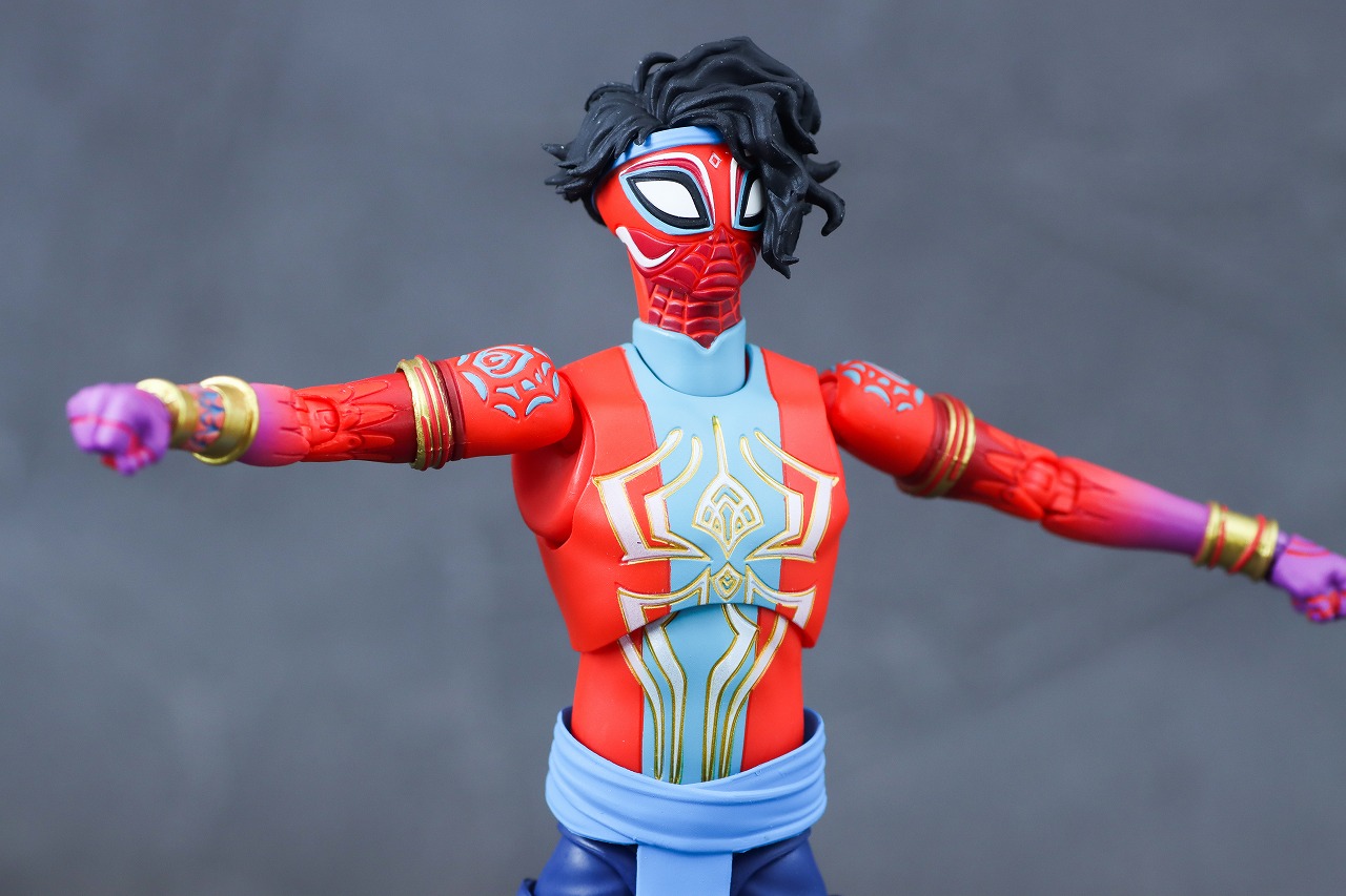 S.H.フィギュアーツ　スパイダーマン・インディア　レビュー　可動範囲