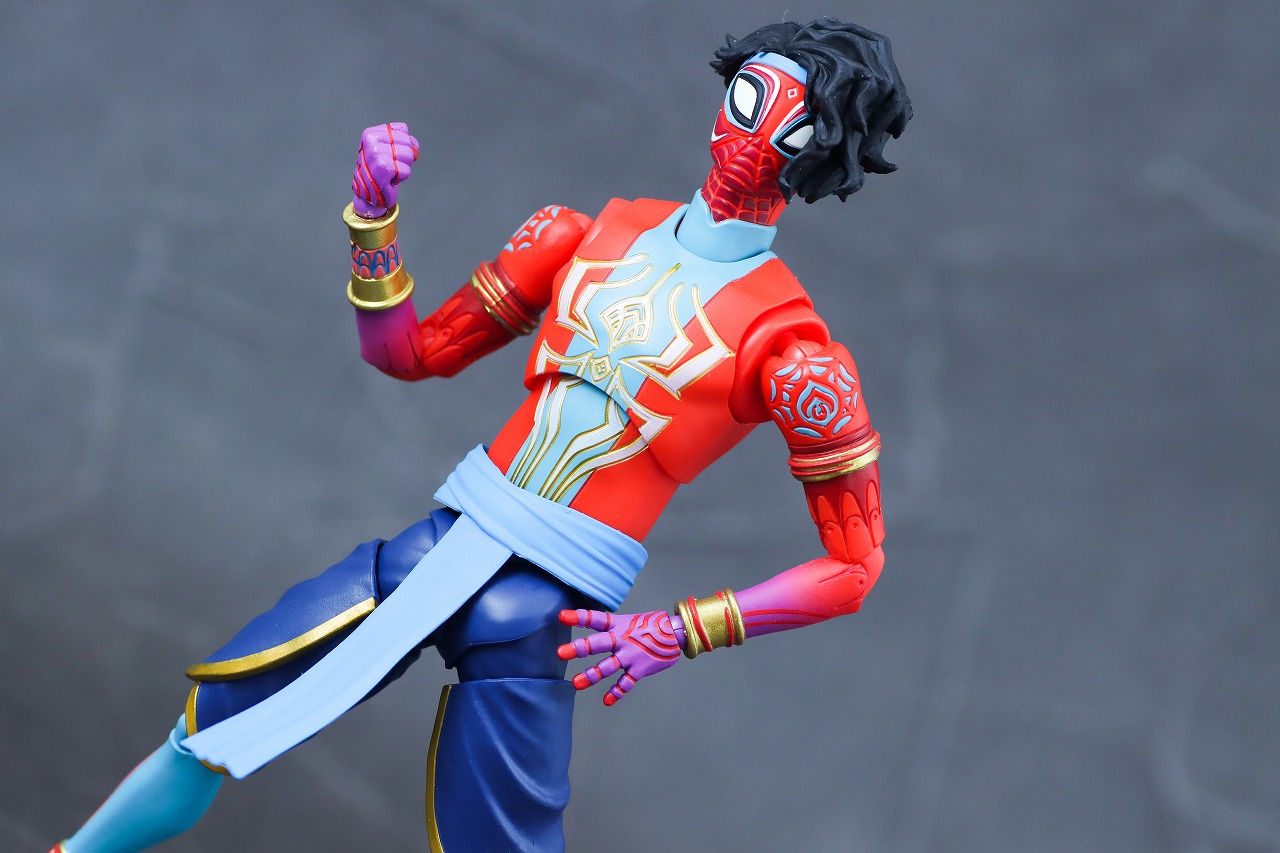 S.H.フィギュアーツ　スパイダーマン・インディア　レビュー　アクション