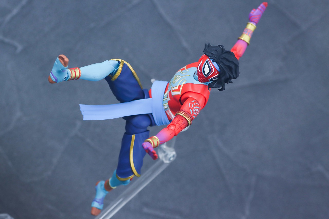 S.H.フィギュアーツ　スパイダーマン・インディア　レビュー　アクション