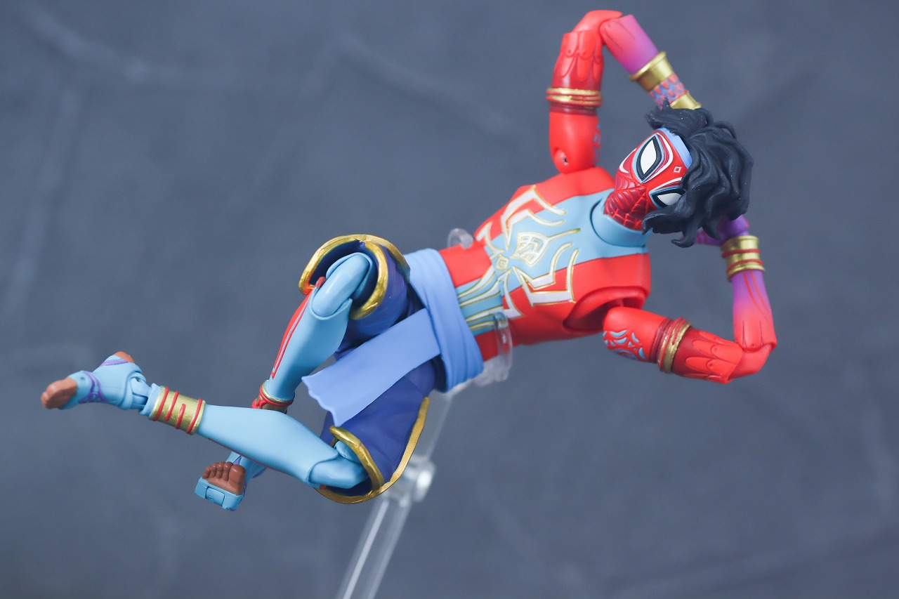 S.H.フィギュアーツ　スパイダーマン・インディア　レビュー　アクション