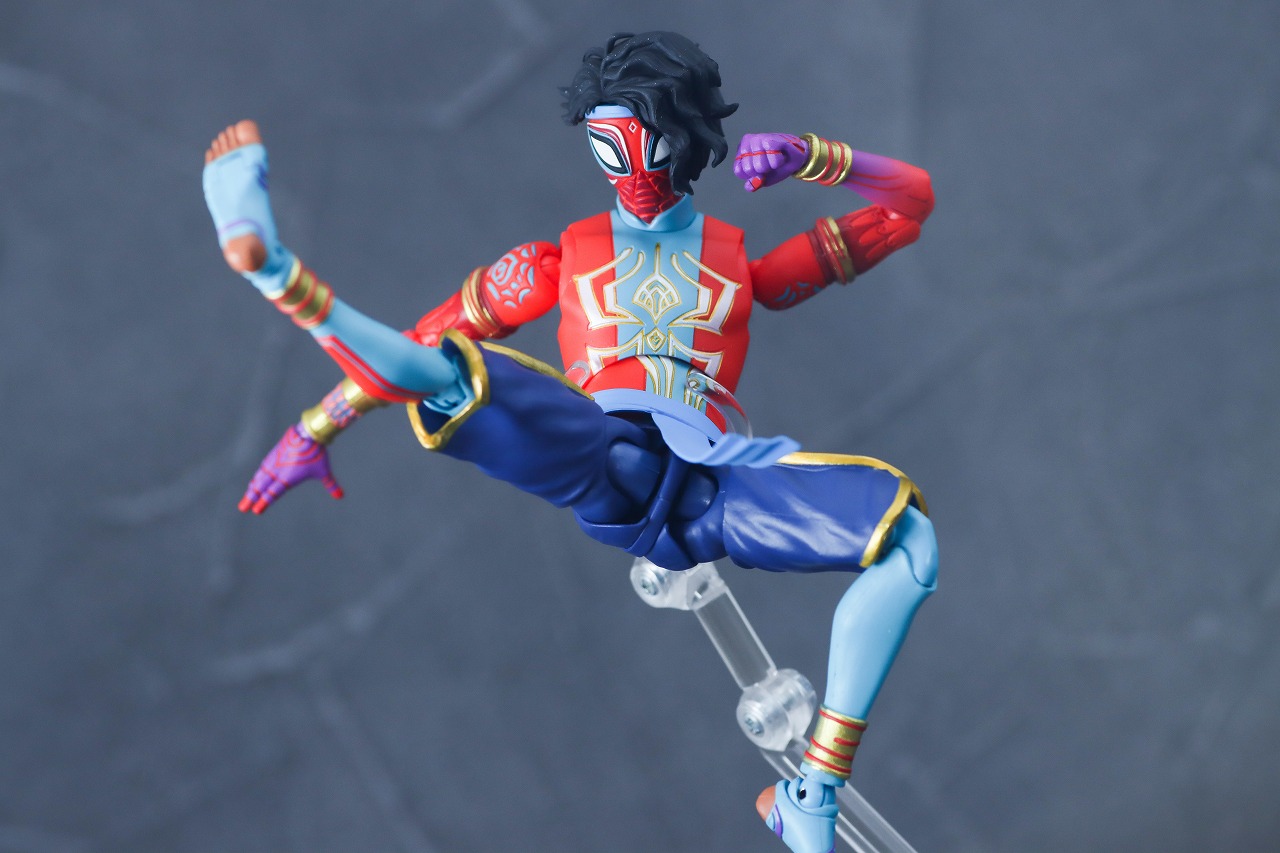 S.H.フィギュアーツ　スパイダーマン・インディア　レビュー　アクション