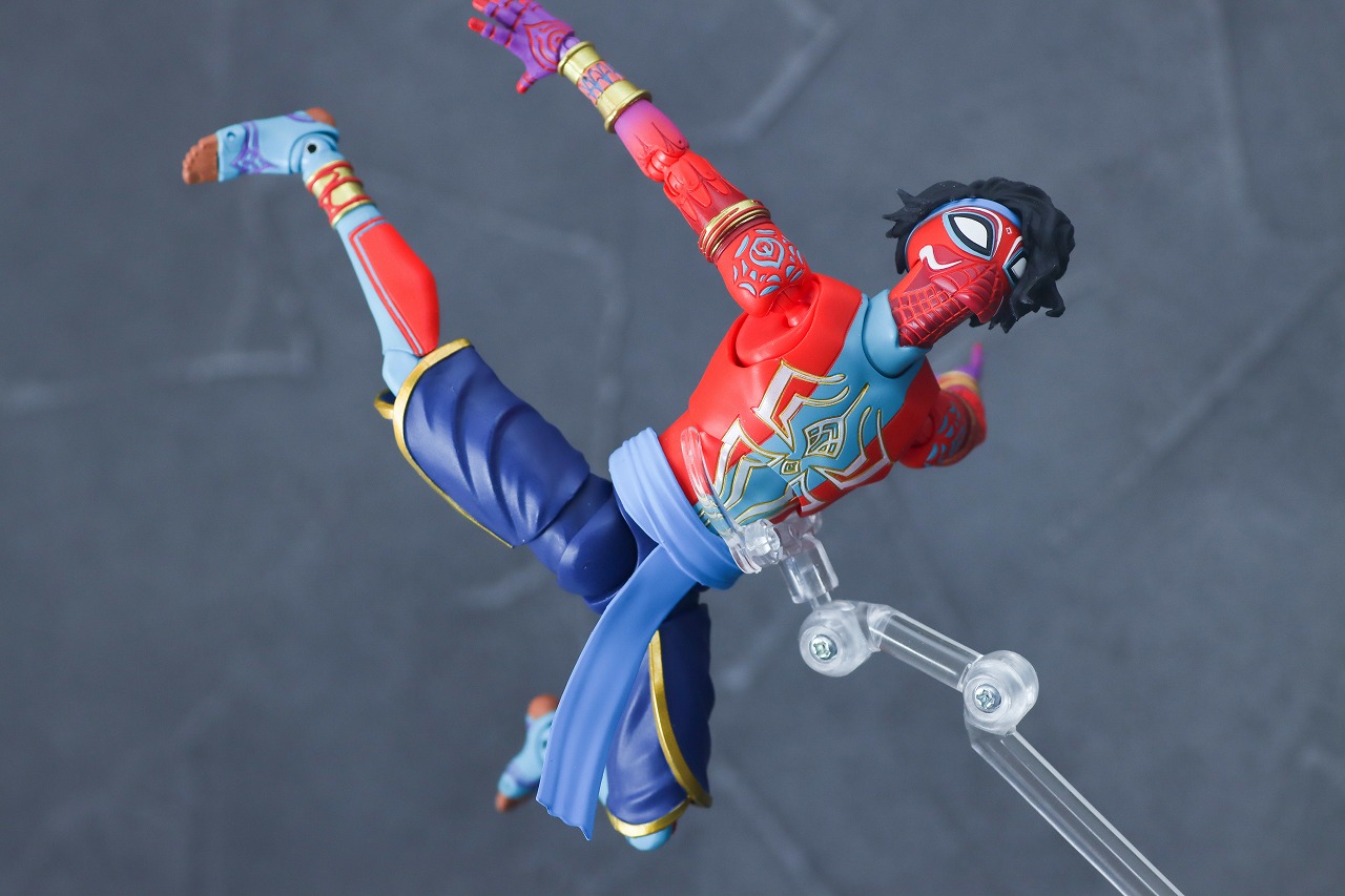 S.H.フィギュアーツ　スパイダーマン・インディア　レビュー　アクション