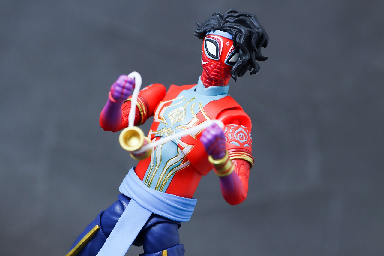 S.H.フィギュアーツ　スパイダーマン・インディア　レビュー　アクション